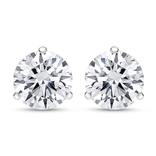 2 Carat IGI Certified Natural Round Brilliant Solitaire Diamond Stud E –  4aShopOnline