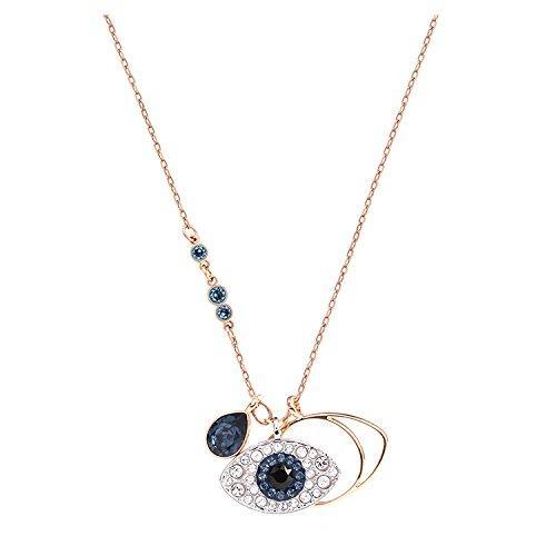 Autor apagado Intervenir SWAROVSKI Women's Symbolic Evil Eye Pendant Necklace, Blue, Mixed Meta –  4aShopOnline
