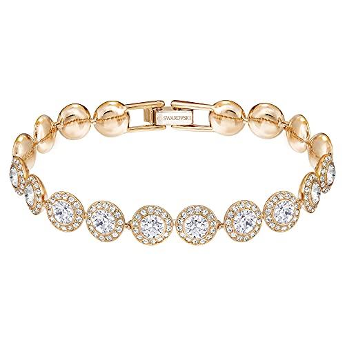 SWAROVSKI Angelic Bracelet, Clear circle-cut Swarovski Crystals