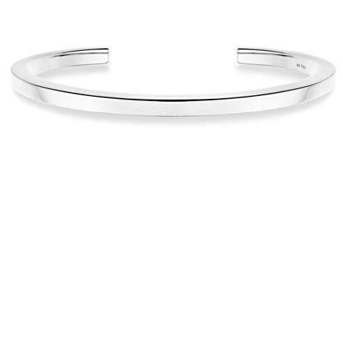 Sterling Silver Bangle Bracelets for Women, Silver Stack Bangle, Organic  Shape Bangle, Solid Silver Bracelet, Gift for Mom, Birthday Gift 