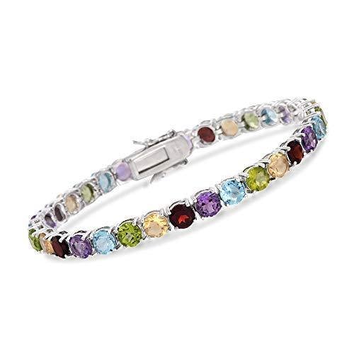 Ross-Simons 18.60 ct. t.w. Multi-Gemstone Tennis Bracelet in