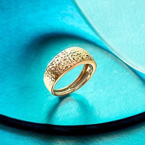 Ross-Simons Italian 14kt Yellow Gold Diamond-Cut Ring – 4aShopOnline